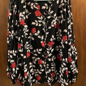 Liz Claiborne floral top. Size 2xl